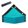 Royal Shade 4' x 21' Turquoise Custom Size 90% Shade