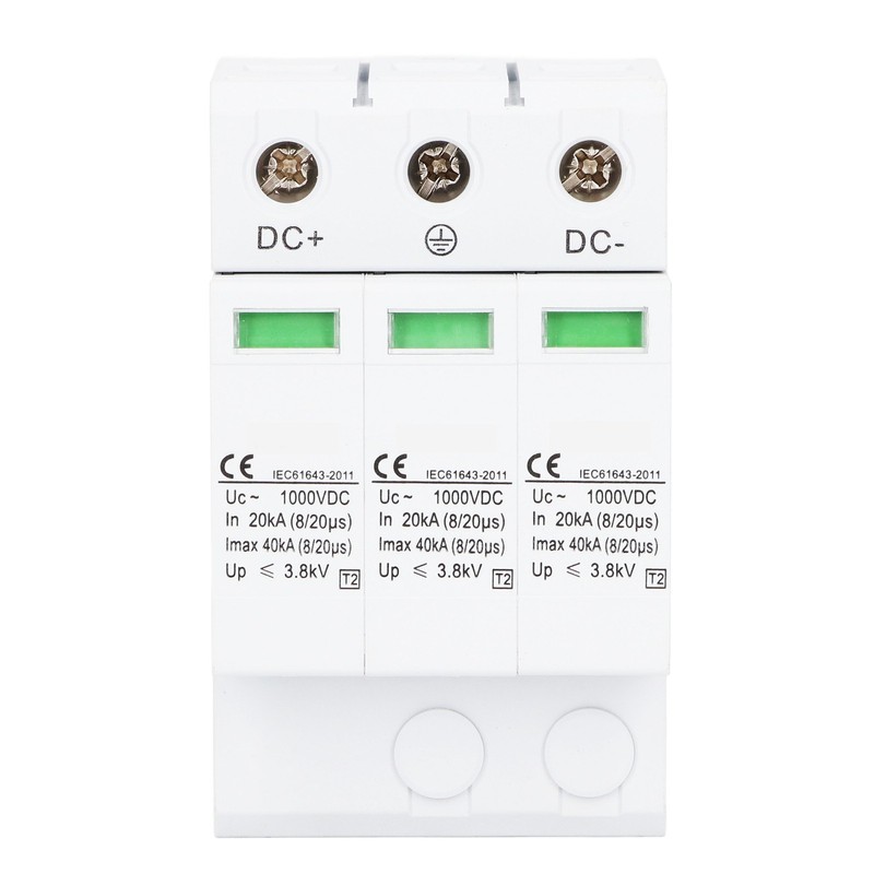 DC 1000V 40KA Surge Protector Arrester Protective Device for Photovoltaic