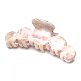 QinGoo Hair Clip, Hair Accessories, Exquisite Hair Clips for Fine, Medium, Thick, Short, Medium Hair, 1 Piece (9.6 cm x 4.2 cm, Light Purple)