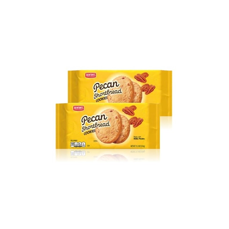Benton’s Cookies (Pack of 2, Pecan Shortbread)