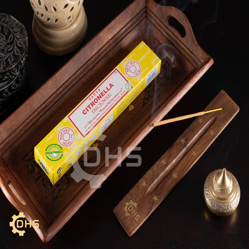 Satya Nag Citronella incense Sticks - Hand Rolled | Full