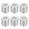 PATIKIL M6 Aluminum Spacers, 6pcs 1/4" x1/2" Round Metal Spacers