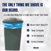 Plasticplace 95 Gallon Recycling Trash Bags, 61"W x 68"H, 1.5