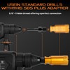 KSEIBI 617073 SDS-Plus Adapter for Holesaw and Diamond Core Bits,