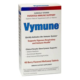 Powerful Amino Acids Taurine Lysine and Threonine Meltaway Tablets Berry Flavored Bymune Advanced Immune Support Supplement (Vitamin C 800mg 40ct), 1 Count, 40 Tablets / 강력한 아미노산 타우린 라이신 및 트레오닌 멜타웨이 정제 베리 향이 첨가된 바이뮨 고급 면역 지원 보충제(비타민 C 800mg 40ct), 1개, 40정