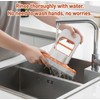 Mini Foldable Desktop Mop, Small Mop with 2 Handles and