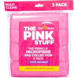 Stardrops – The Pink Stuff – Miracle Microfibre Pad Collection 3 Pack