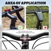 Bike Stem Riser Extender MTB Handlebar Stem Adapter Bicycle Fork