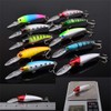 RoseFlower 20 Pieces Fishing Lure Kits Mixed Universal Artificial Soft