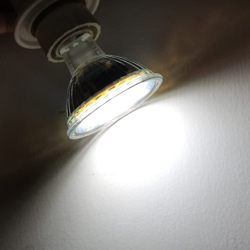 ukzboss mr16 120V Dimmable 5w 6000K Cool White Daylight White