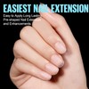 TOMICCA Extra Short Oval Nail Tips - 450Pcs Acrylic Nail
