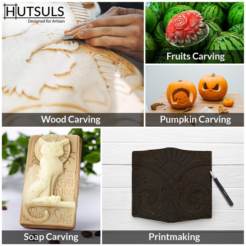 Hutsuls Wood Carving Tools Set - Easy to Use 12