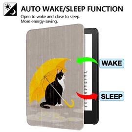 TOKILO Case for 7 Inch Paper-White (12th Generation - 2024) and Colorsoft Signature Edition 2024, Ultra Thin Lightweight Protective Case with Auto Sleep/Wake (A1 Cat)