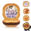 Enkis - Air Fryer Liners, 150pcs Square (9.8 inch/25 *