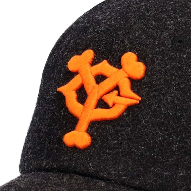 American Needle Archive Legend Yomiuri Giants Wool Cap, Black, Black