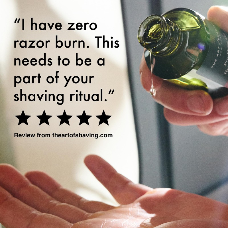 The Art of Shaving Pre Shave Beard Oil for Men,