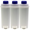 3 x Water Filter Compatible with DeLonghi Autentica ECAM23 Dedica