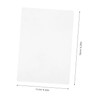 Operitacx 100pcs Thermal Laminating Sheets Clear Protective Film for Photos