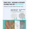 Steam Mop Floor Steamer Scrubber: Hardwood Tile Laminate and Vinyl