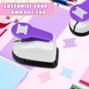 Tab Paper Punch, 1.5inch Tab Puncher for Paper Crafts,File Label