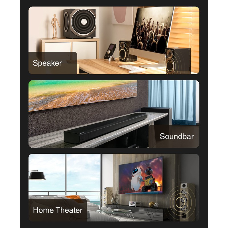 BlueRigger RCA Audio Subwoofer Cable (2M, Dual Shielded with Gold