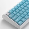 132 Keys Jelly Keycaps PC Matte Transpsarent Keycaps Set Fit