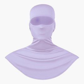 Kiyrnie Balaclava Face Mask Men Women for Motorcycle Summer UV Sun Protection (Purple)