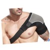IWOWHERO Men's Shoulder Support Brace Breathable Shoulderpad Adjustable Strap for