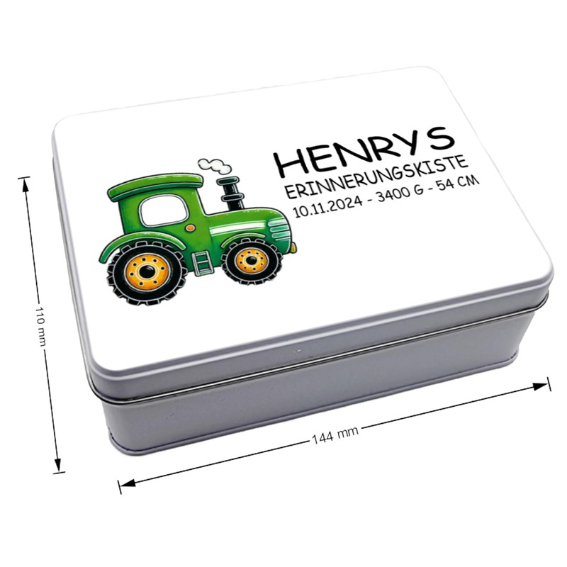 Memory Box for Newborns, Tooth Box and Curl Box with