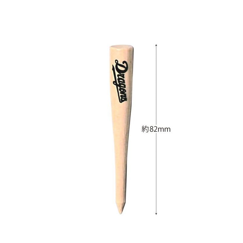 HOKUSHIN TRADING W24TEE003 Chunichi Dragons Bat Tees 10 Pcs Golf