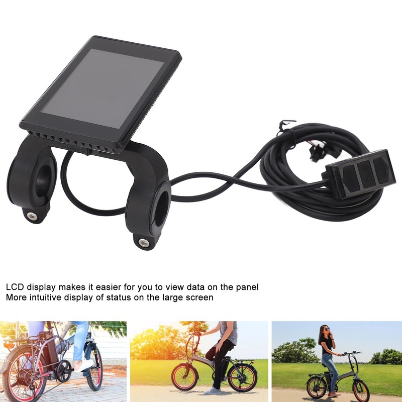 24V 36V 48V 60V Electric Bike LCD Display Meter Electric
