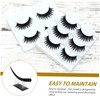 Baluue 1set False Eyelash Display Model for Salon Training Lifelike