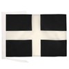 AZ FLAG Saint Piran's Flag 18'' x 12'' cords -