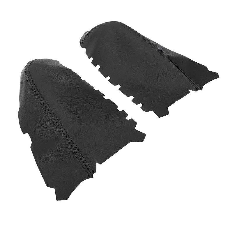 Car Door Panel Armrest Cover, Scratch Microfiber Leather, Comfortable and