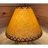 Rustic Oiled Kraft Laced Lamp Shade - 14"