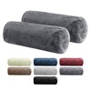 BaSaTex Pack of 2 Bolster Cushion Covers 15 x 40