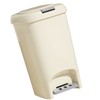 Foot Step Trash Can Large Capacity Versatile Stylish Lid Design