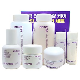 Innisfree Orchid 2-Piece Set + Orchid Enriched Cream 50ml + Orchid Enriched Essence 50ml + Orchid Eye Cream 30ml / 이니스프리 한란 2종세트+한란 인리치드 크림 50ml+한란 인리치드 에센스 50ml+한란 아이 크림 30ml