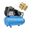 PATIKIL Air Compressor Tank Drain Valve, 4-Pack G 1/2" Brass