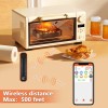 Dewjom Wireless Meat Thermometer, 500Ft Probe, App Control, Preset for