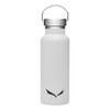 Salewa Valsura Insulated Stainless Steel Bottle, 0.45 L, White, Plain