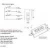 COLIBROX Garage Door Opener 3 Button Wall Mount PBS 3