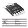 ZK-TB21 Placa de amplificador de potencia Bluetooth5.1 TPA3116 chip con
