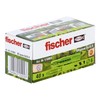 fischer 518885 UX Green Universal Plug, 6 x 35