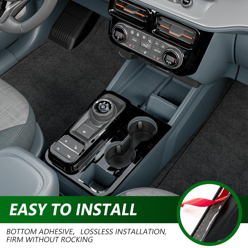 xipoqix Center Console Trim Compatible with 22-25 Ford Maverick Air