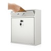 Yaocom Locking Mailbox with Key for Outdoor 12 x 10.5