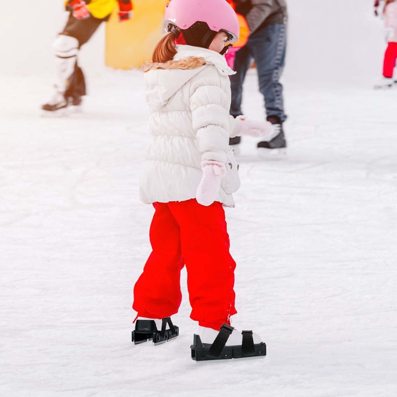 Toddler Ice Skates, Adjustable Infant Kids Ice Skates Double Runner