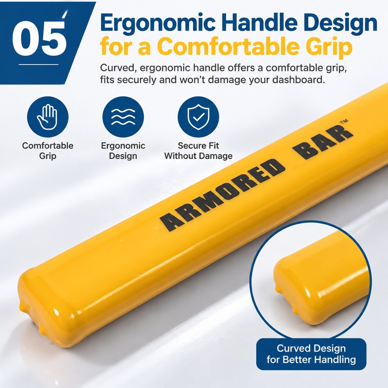 Car Steering Wheel Lock for Vehicle Security – Durable Anti-Theft