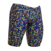 Funky Trunks Dial A Dot Jammer Men's Long Swimming Trunks,