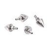 Universal Bullet License Plate Fastener Screw Caps for Standard License